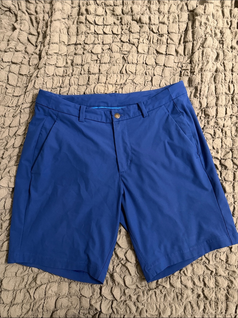 Lululemon athletica Men's Performance Golf Shorts - Royal Blue